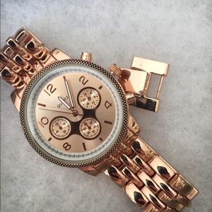 Nordstrom gold rose watch